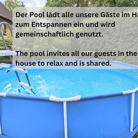 W5 - Urlaubsmagie - Wohnung Mit Grill, Terrasse & Pool Lichtenhain  Экстерьер фото