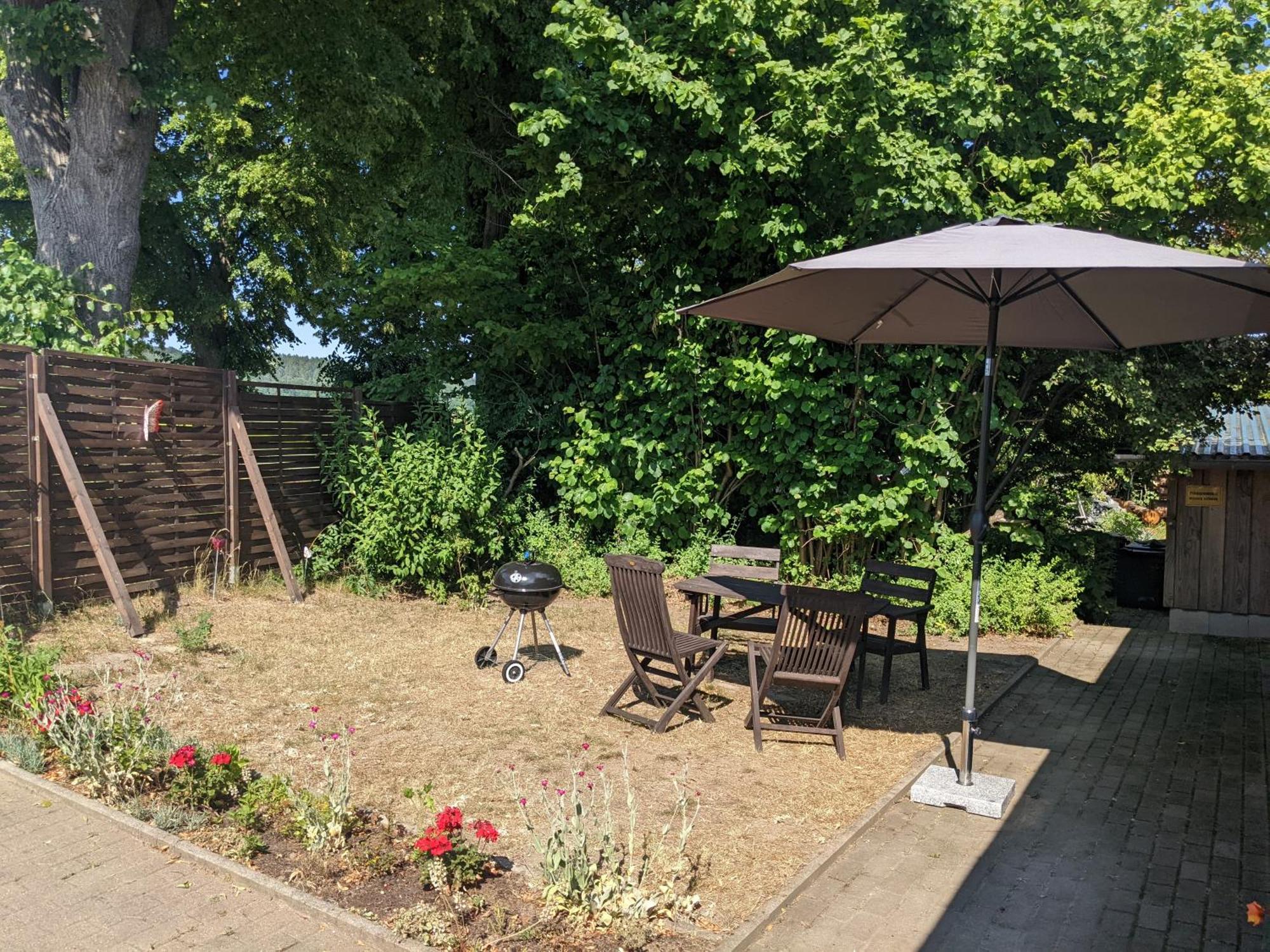 W5 - Urlaubsmagie - Wohnung Mit Grill, Terrasse & Pool Lichtenhain  Экстерьер фото