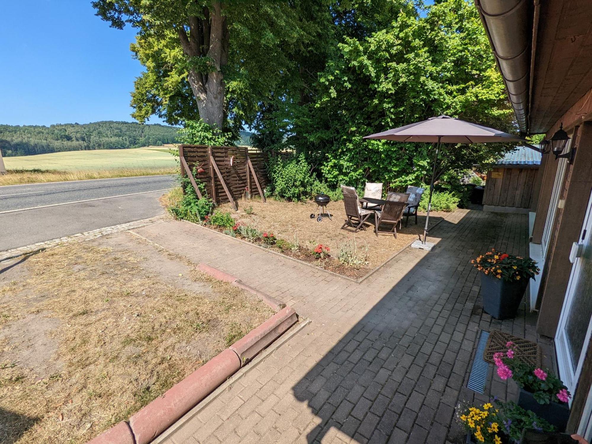 W5 - Urlaubsmagie - Wohnung Mit Grill, Terrasse & Pool Lichtenhain  Экстерьер фото
