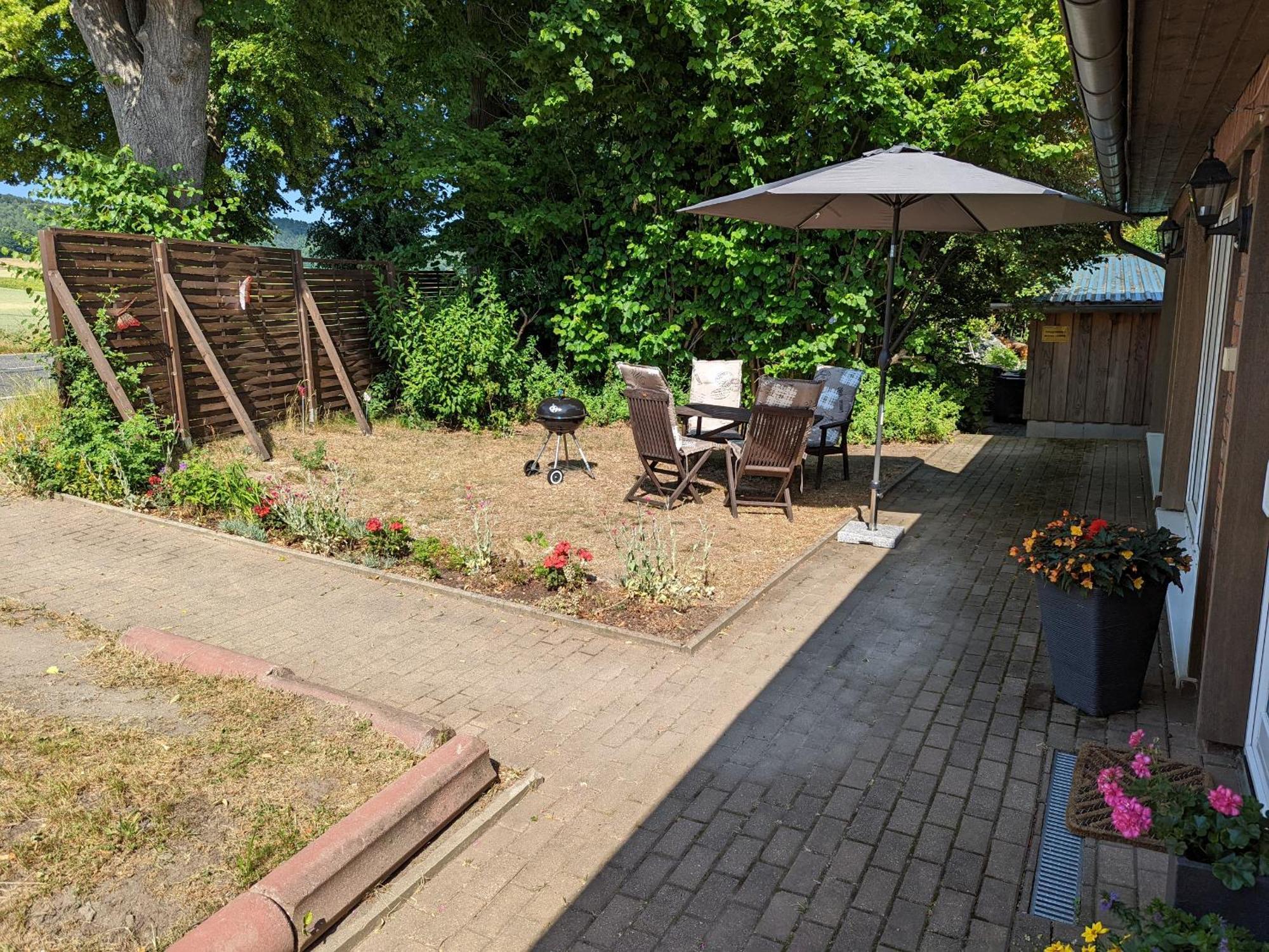 W5 - Urlaubsmagie - Wohnung Mit Grill, Terrasse & Pool Lichtenhain  Экстерьер фото