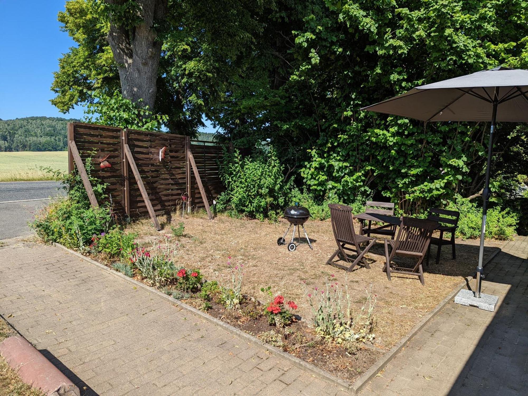 W5 - Urlaubsmagie - Wohnung Mit Grill, Terrasse & Pool Lichtenhain  Экстерьер фото