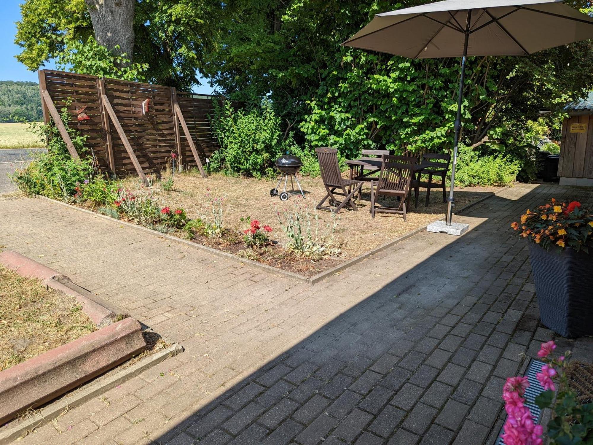 W5 - Urlaubsmagie - Wohnung Mit Grill, Terrasse & Pool Lichtenhain  Экстерьер фото
