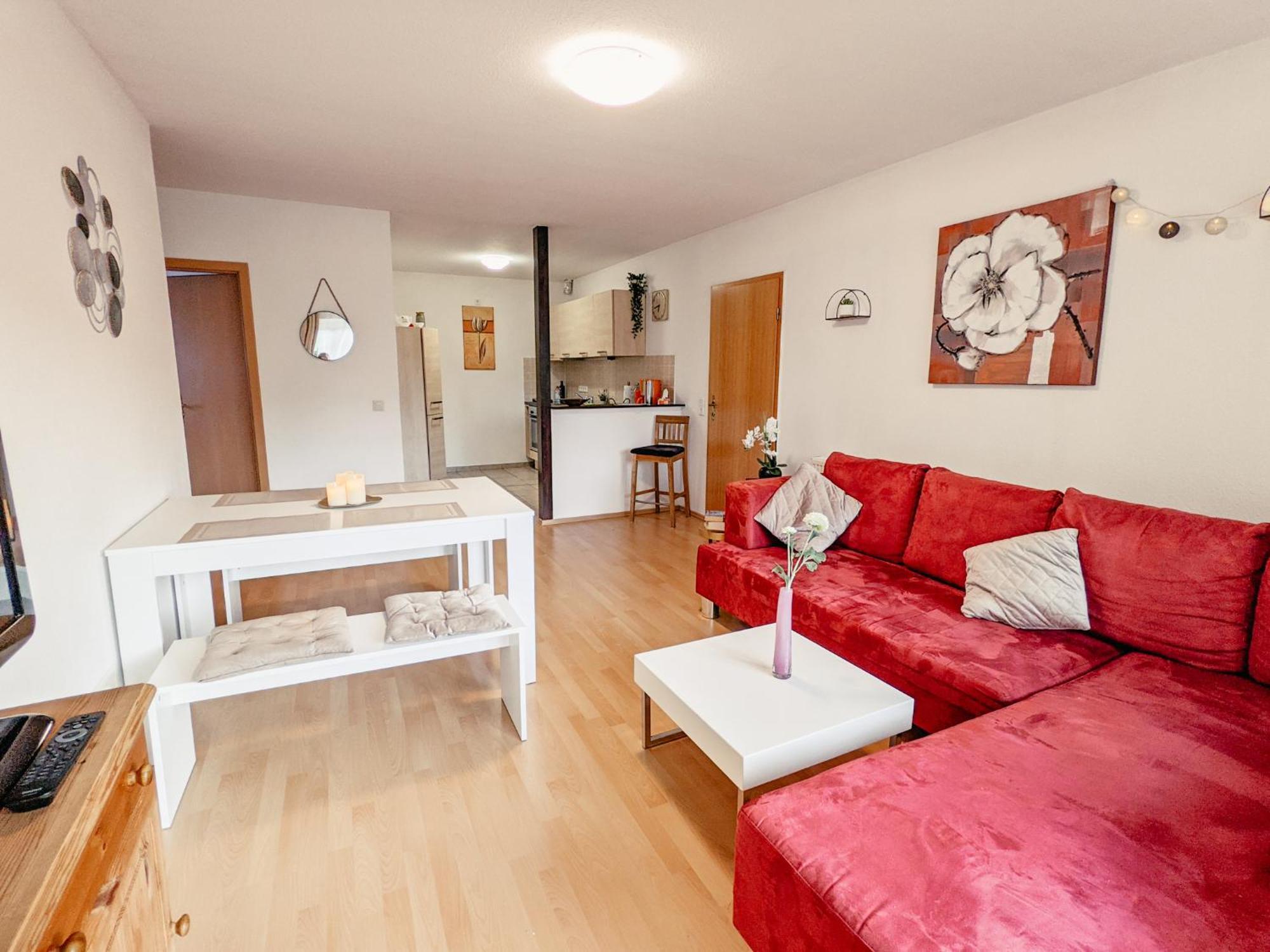 W5 - Urlaubsmagie - Wohnung Mit Grill, Terrasse & Pool Lichtenhain  Экстерьер фото