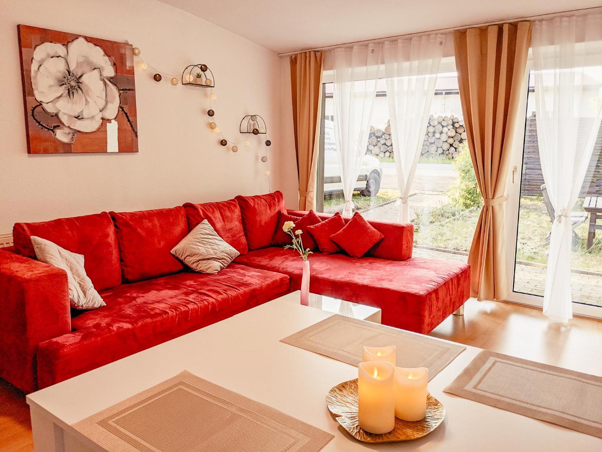 W5 - Urlaubsmagie - Wohnung Mit Grill, Terrasse & Pool Lichtenhain  Экстерьер фото