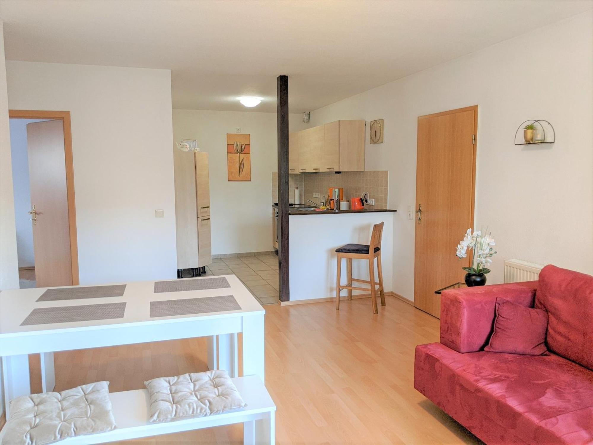 W5 - Urlaubsmagie - Wohnung Mit Grill, Terrasse & Pool Lichtenhain  Экстерьер фото